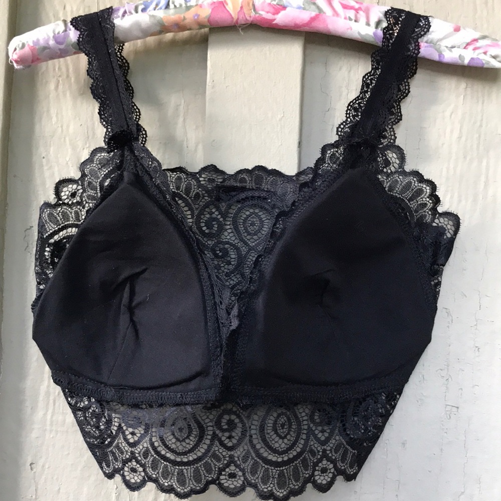 new. black lace bralette - Picture 7 of 7